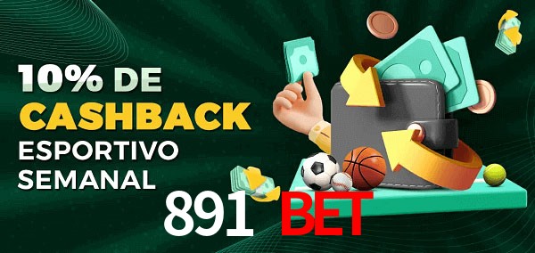 10% de bônus de cashback na 891 Bet