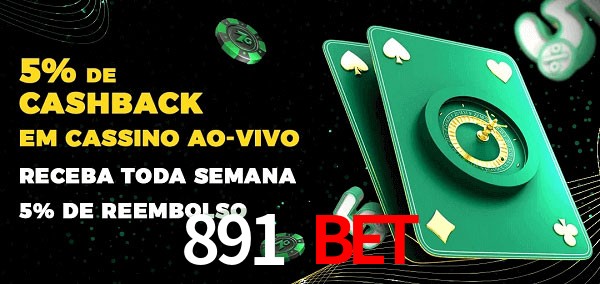 Promoções do cassino ao Vivo 891 Bet